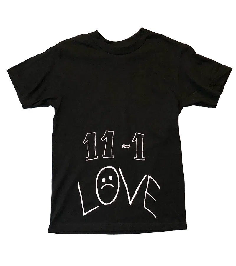 11-1 Reflective Ink Black Short Sleeve