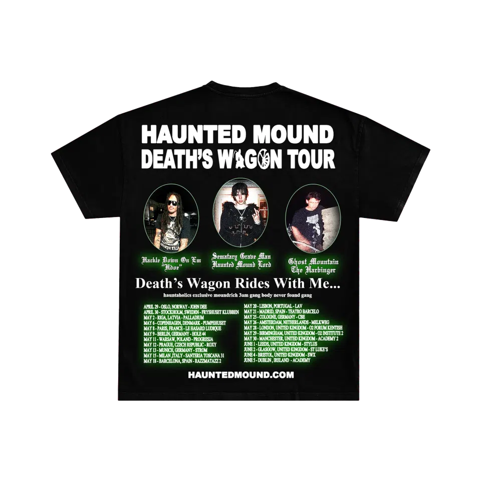 Haunted Mound Reaper Photo Tour Tee detail image 2