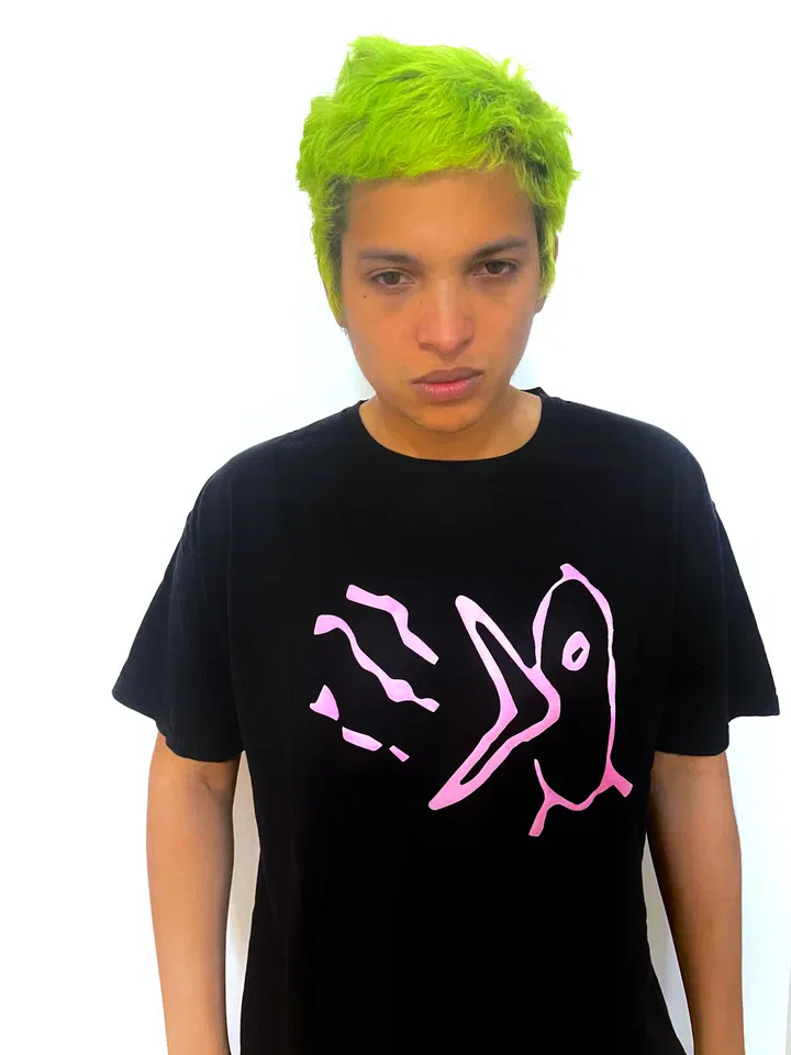 Lil Peep Bird Design Tee detail image 3