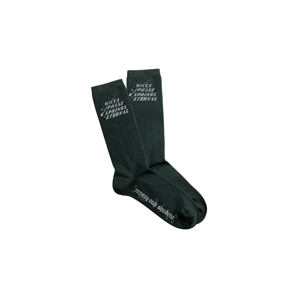 Shooting Star Logo Socks (Forest)