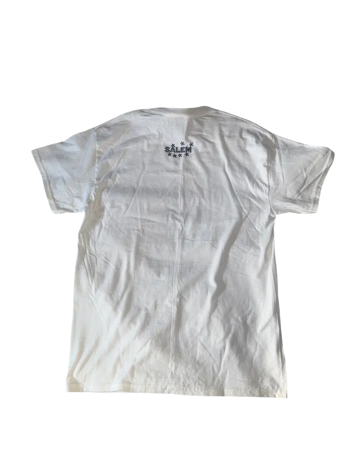 SALEM Rhinestone Silk road Tee (white) detail image 2