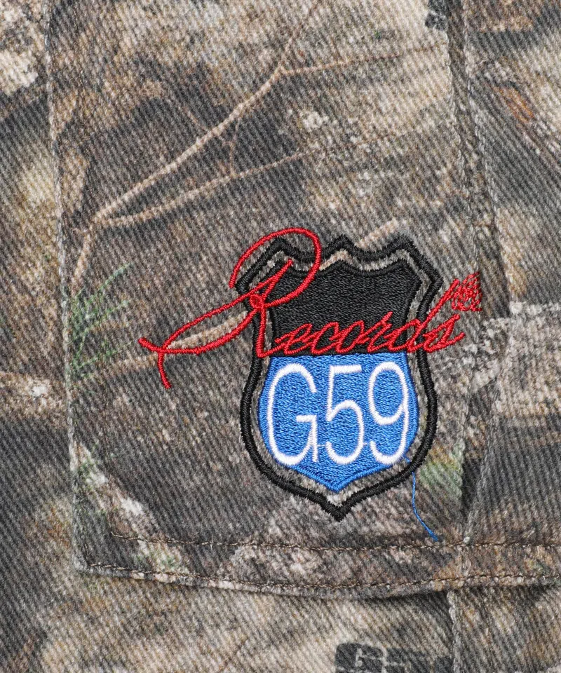 G59 Records G59 Global Five Nine Cargo Shorts (Camo) detail image 3