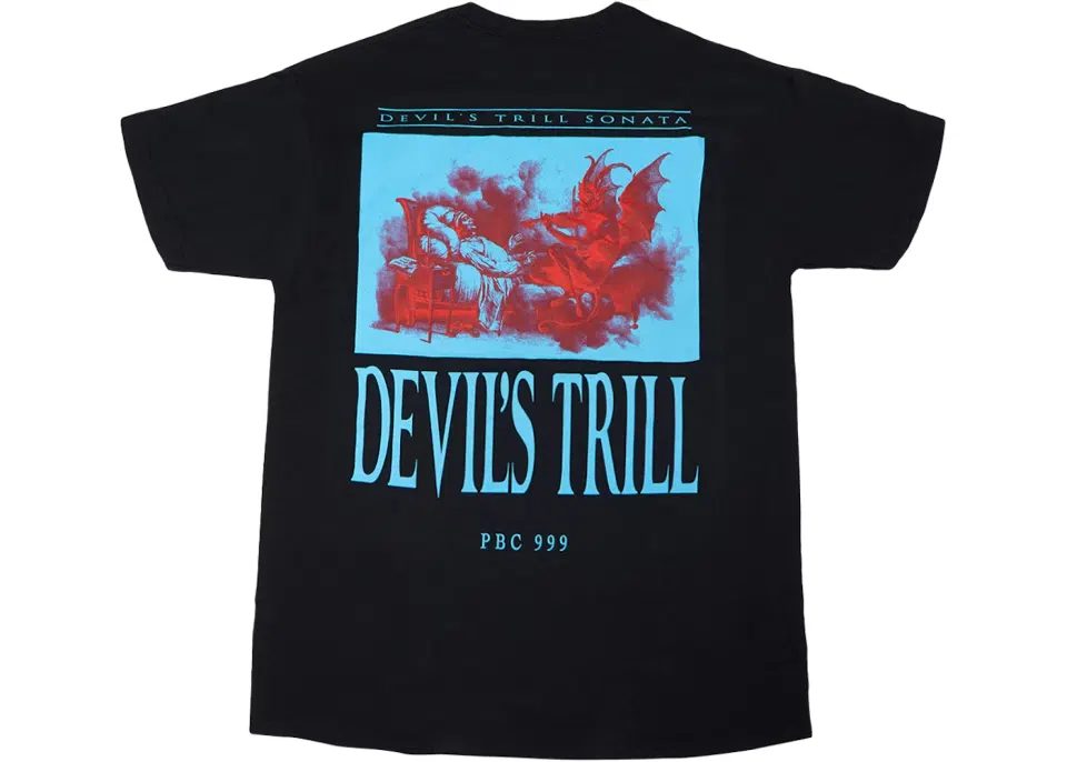 Playboi Carti Devil’s Trill Tee (Black) detail image 2