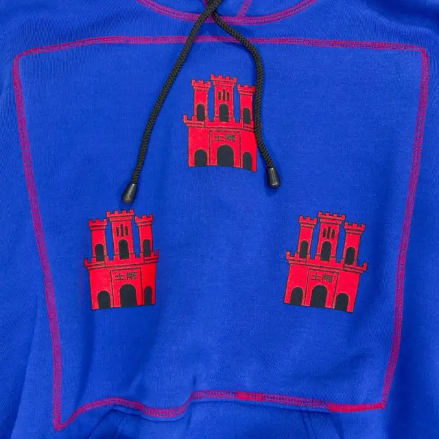 Drain Gang Castle Hoodie detail image 3