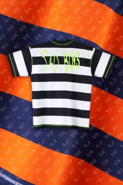 Sad Boys SBG T-Shirt 008 (Black/White) detail image 2