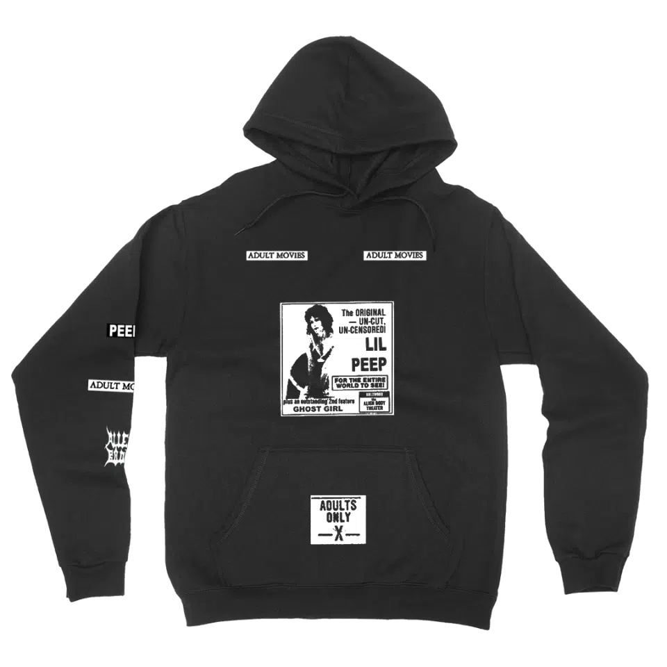 Adult Movies Hoodie (Black)