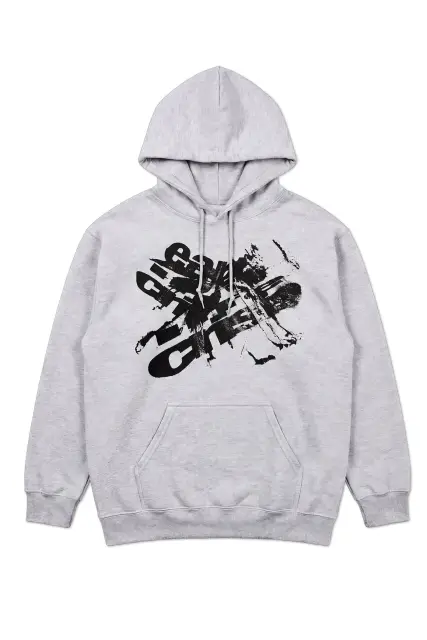 Nettspend Painter Hooded Sweatshirt (Grey) primary image