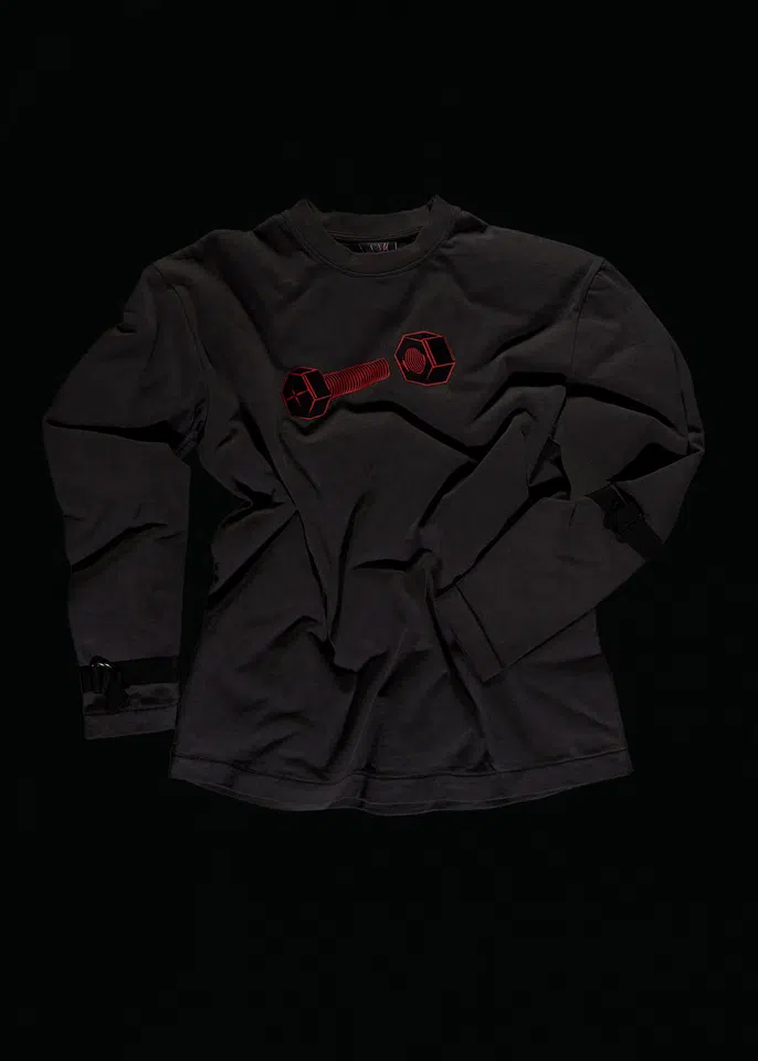 Sad Boys SBG LS 002 (GREY) detail image 3