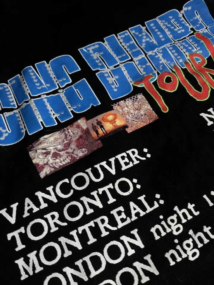 OsamaSon Black Going Dumbo Tour Hoodie detail image 4
