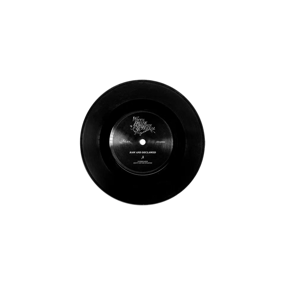 Wicca Phase Springs Eternal Raw and Declawed 7-Inch EP (Star Fulfillment Pressing) detail image 3