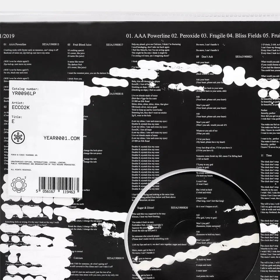 Ecco2k E Vinyl (Rough Trade Edition / Reversed) detail image 3