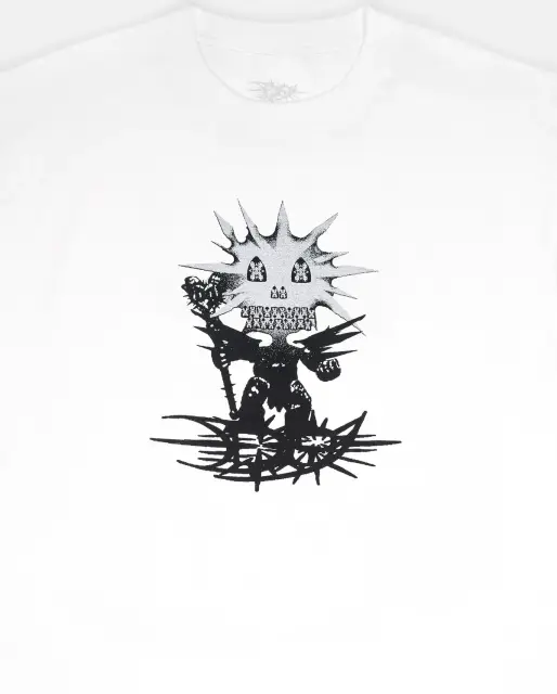 Drain Gang Chaos / World Tour Tee (White) (US) detail image 3