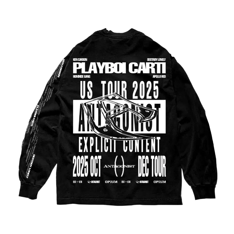 Playboi Carti Opium Antagonist Tour 2.0 Long Sleeve detail image 2