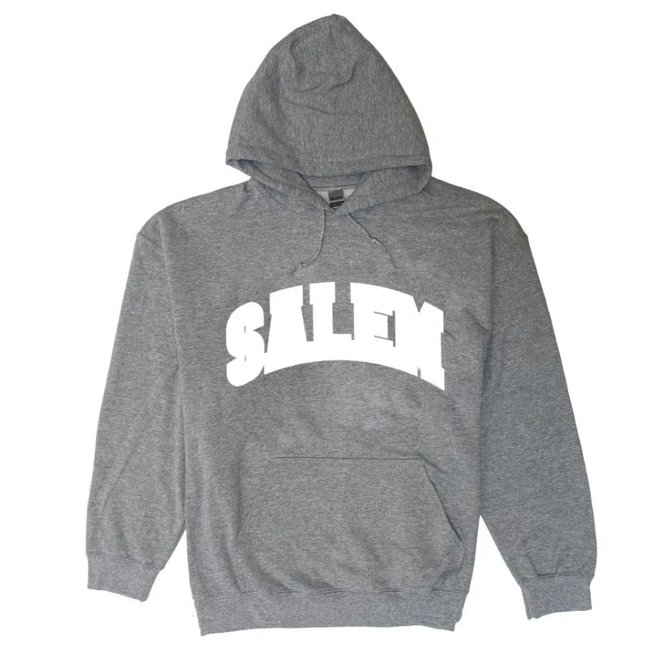 Collegiate Hoodie (Grey / White)