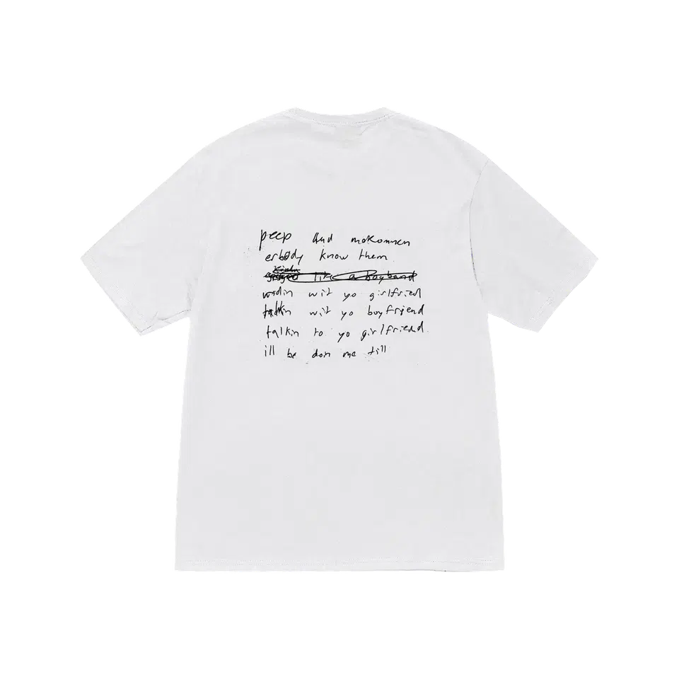 Lil Peep x ILoveMakonnen - DIAMONDS White T-Shirt detail image 2
