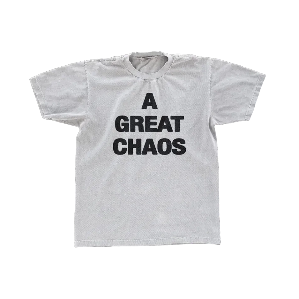 A Great Chaos White T-Shirt