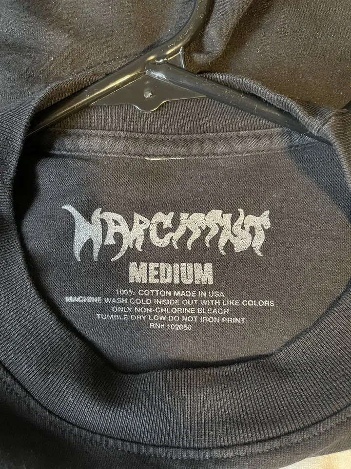 Playboi Carti VAMP Tour T-Shirt (Black) detail image 3