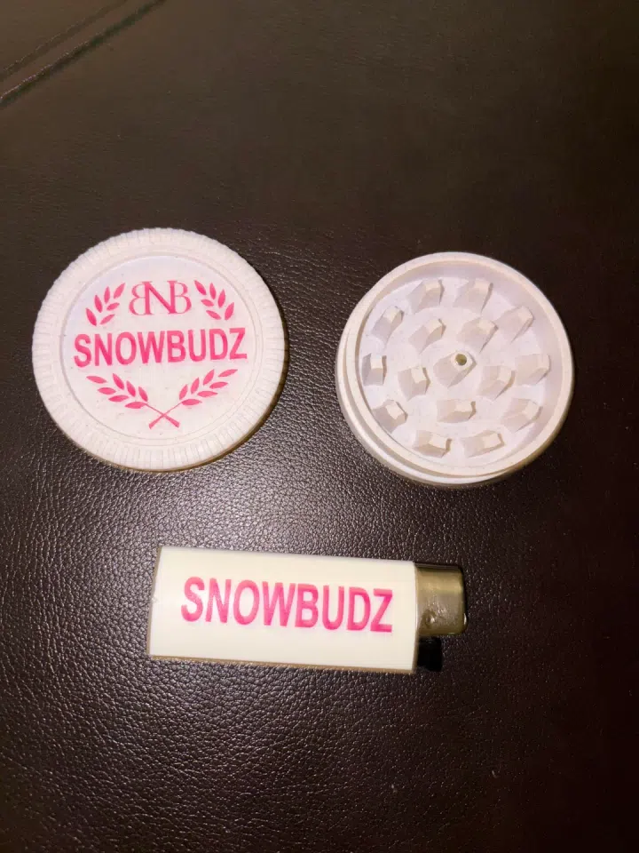 Snow Strippers Snowbudz Grinder (White) detail image 2