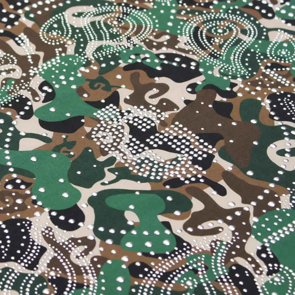 Goth Money Records Studded Camo Soulja Rag detail image 2