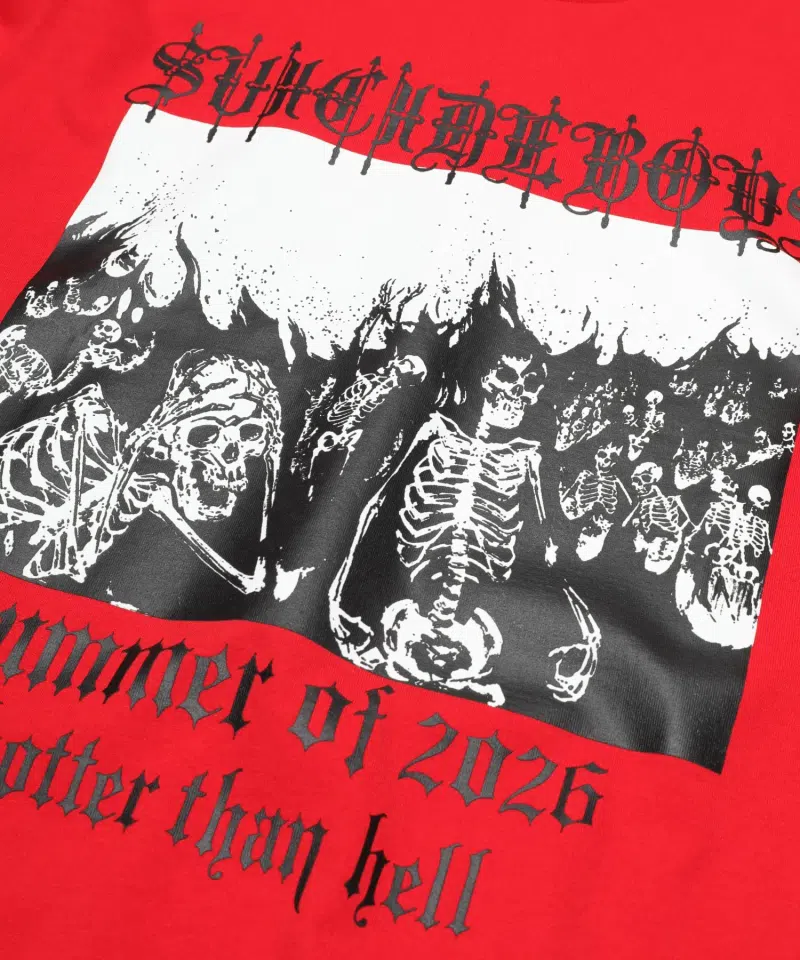 G59 Records G59 Hotter Than Hell Tee (Red) detail image 3