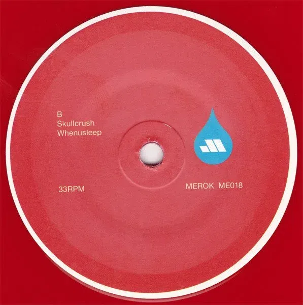 SALEM Water 7" Vinyl Blood Red detail image 4