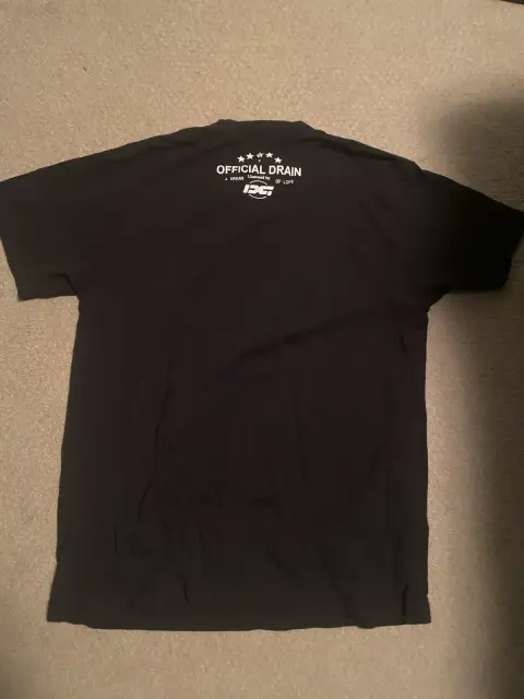 Drain Gang Drain / Strawberry Alien Tee (Black/White) (US) detail image 2