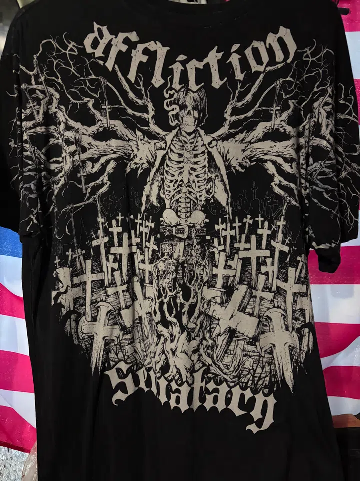 Affliction Sematary Grave Tee detail image 3