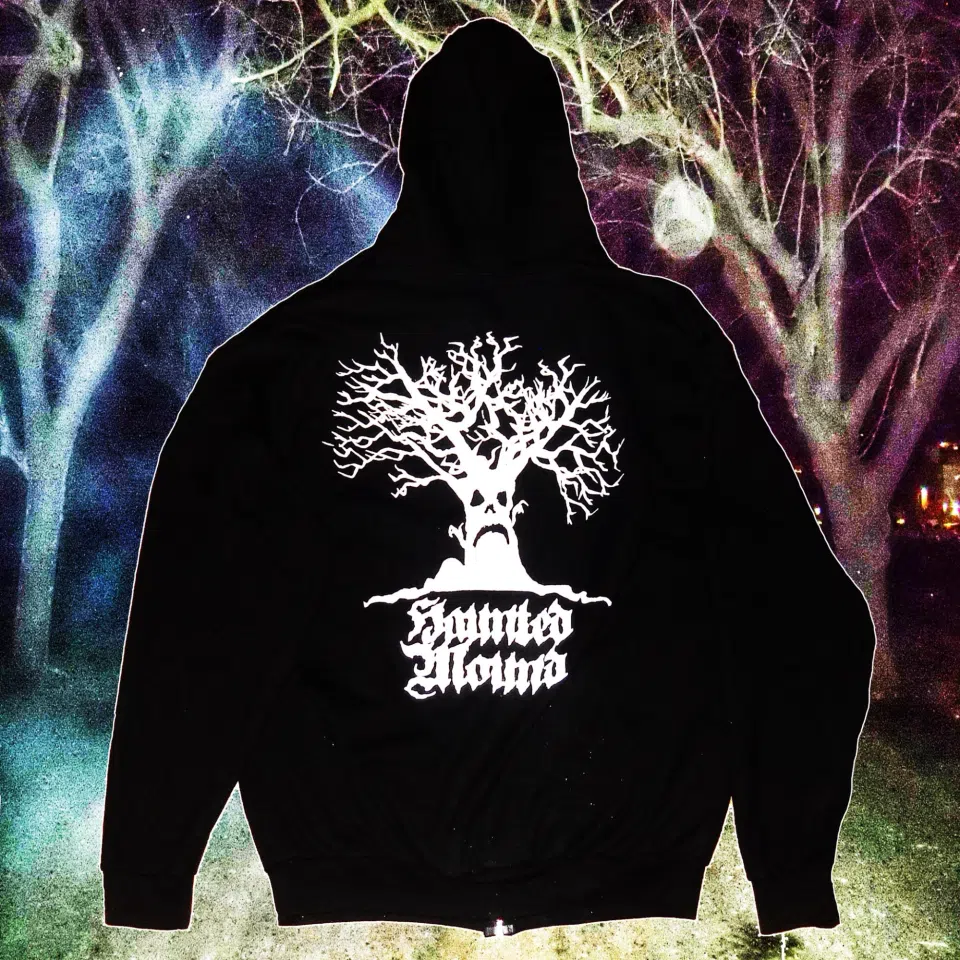 Sematary Haunted Mound Zip Up Hoodie detail image 2