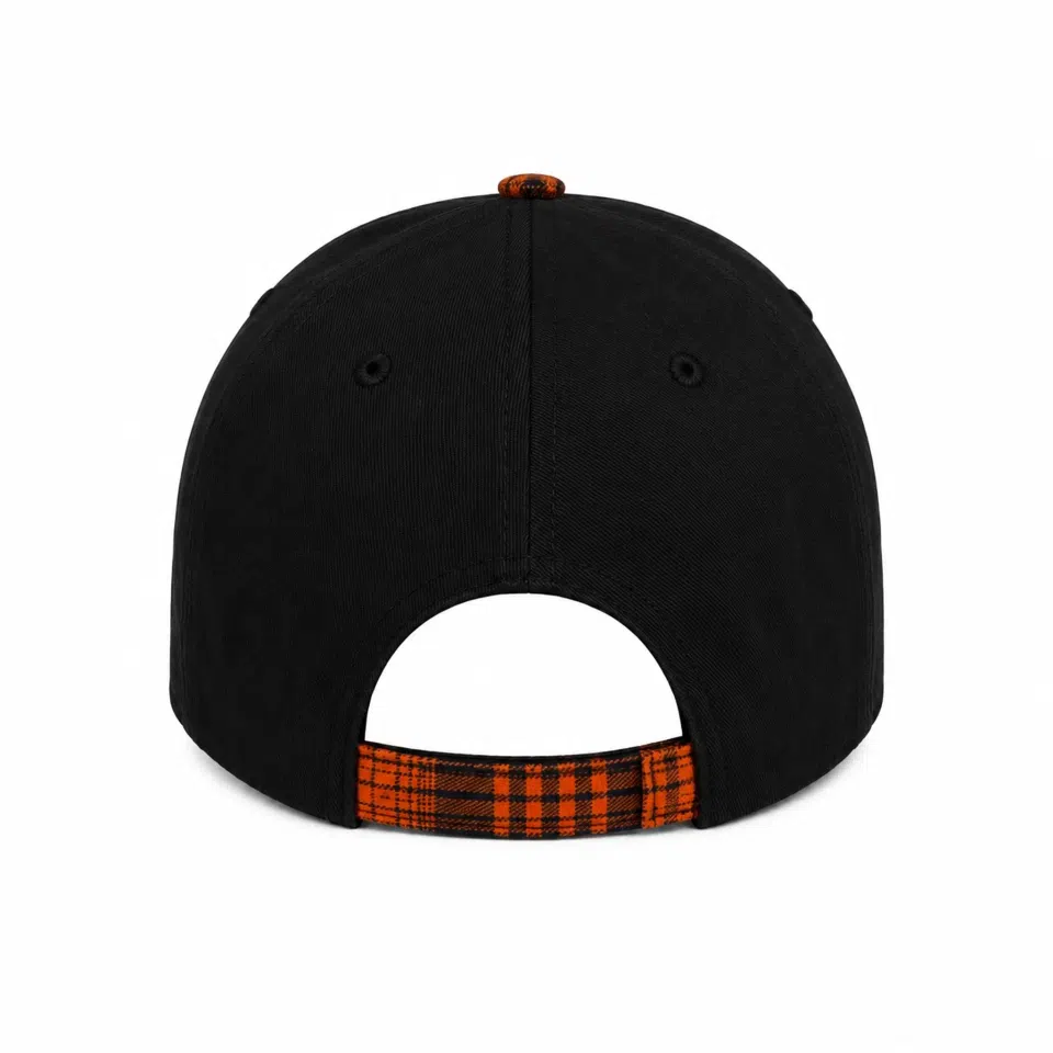 SALEM PLAID HAT ORANGE detail image 2