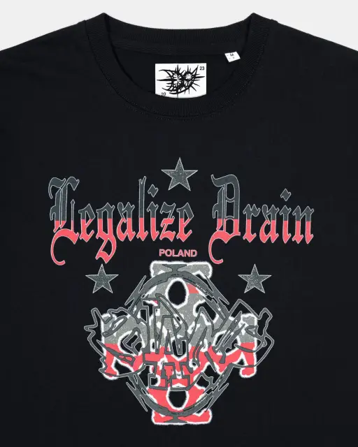 Drain Gang Legalize Drain Poland Tee detail image 3