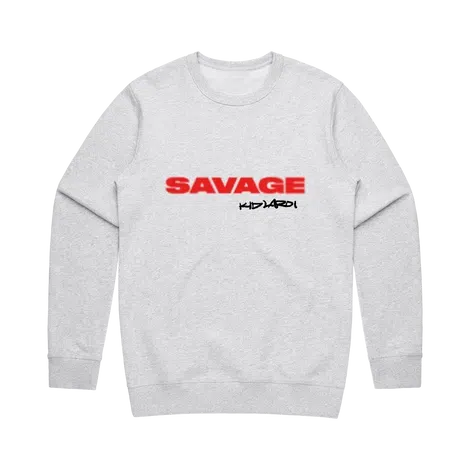 SAVAGE CREWNECK WHITE
