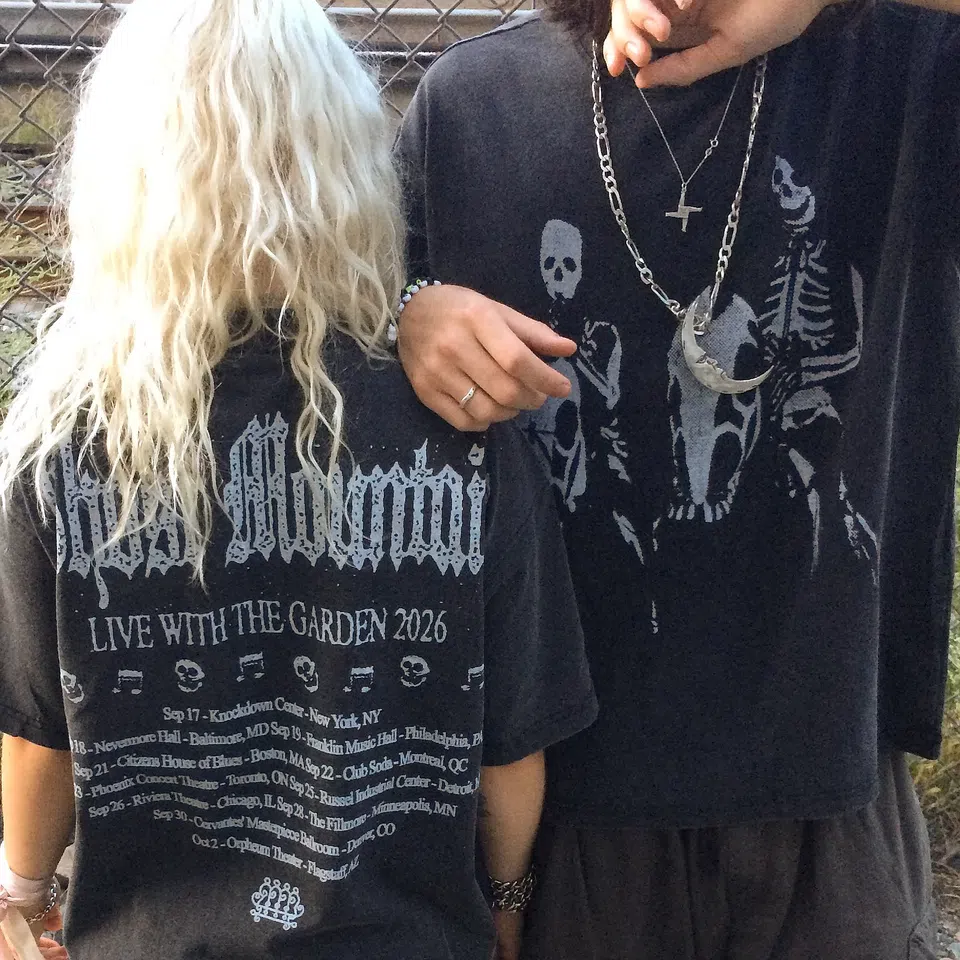 The Garden Tour Tee (Black)