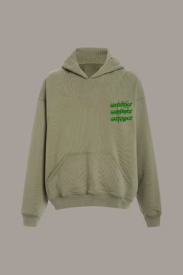 Heavy Live Forever Hoodie (Forest Green)