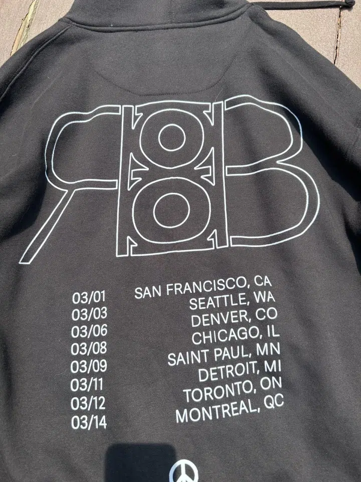 Che Rest In Bass Resurrection Tour Zip Up Hoodie detail image 5