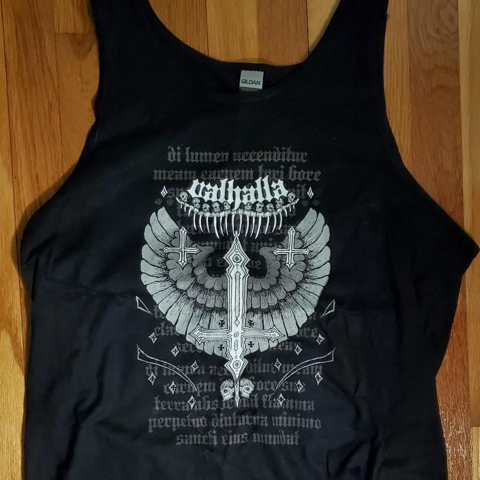 JJ VALHALLA Scrapped Affliction Tank Type Style Tee detail image 3