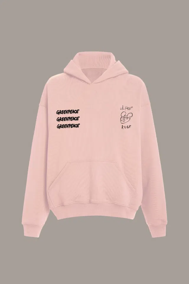 Heavy Live Forever Hoodie (Pink)