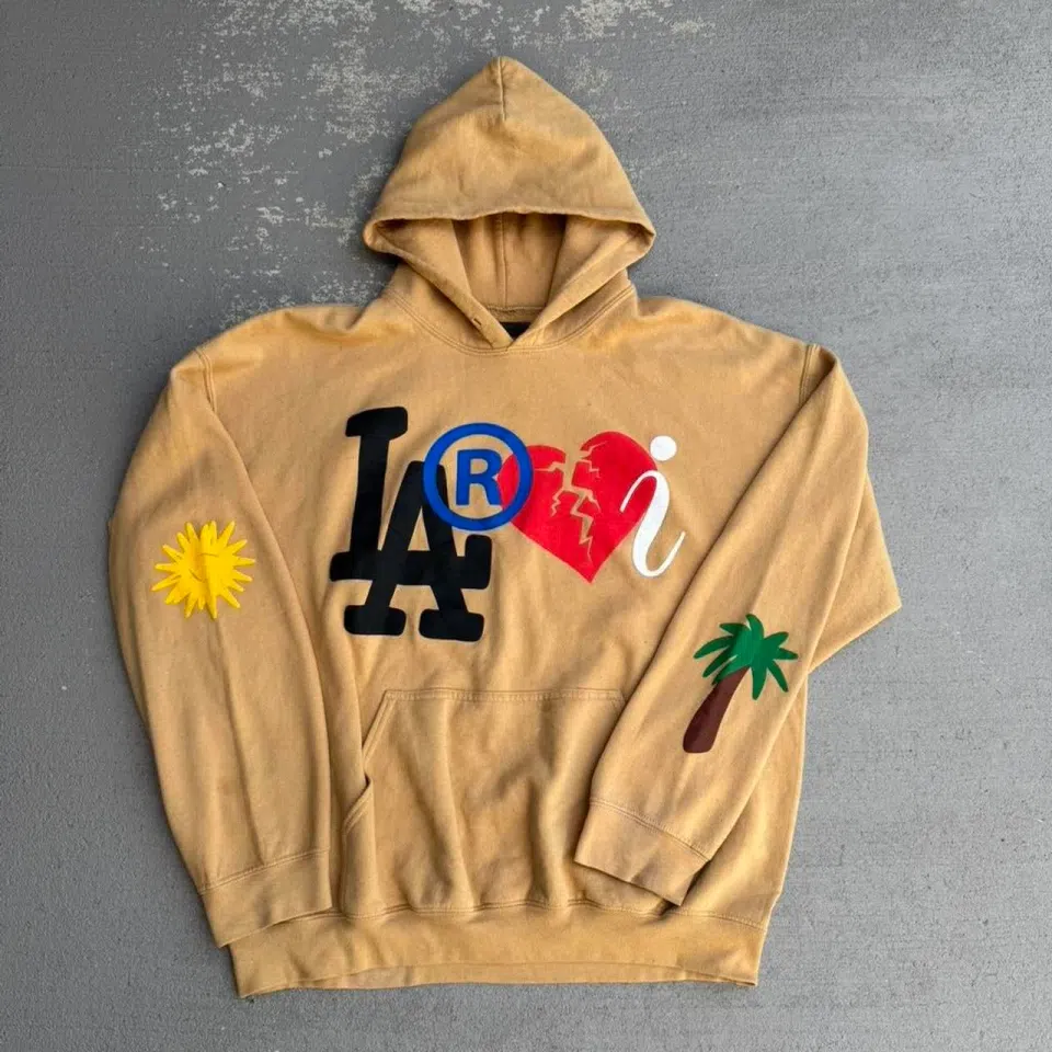 The Kid LAROI Laroi Family Hoodie (Tan Colorway) primary image
