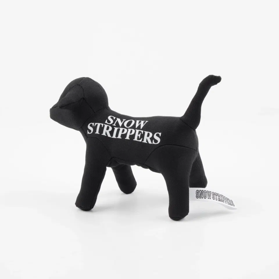 Snow Strippers Dog Plushy detail image 3
