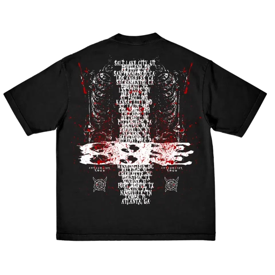 Ken Carson XFaces Tour T-Shirt detail image 2