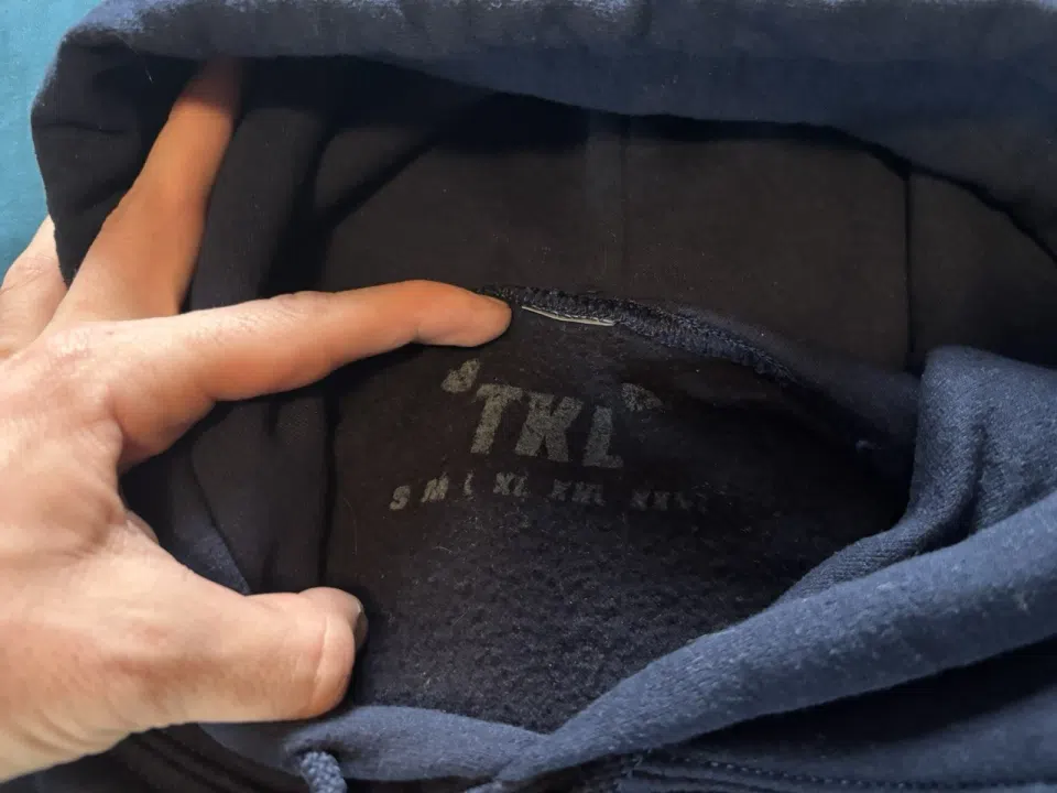 The Kid LAROI TKL Australia Hoodie In Navy detail image 3