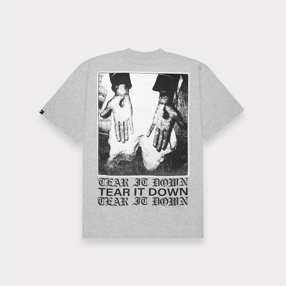 G59 Records G59 Tear It Down Tee (Heather Grey) detail image 3