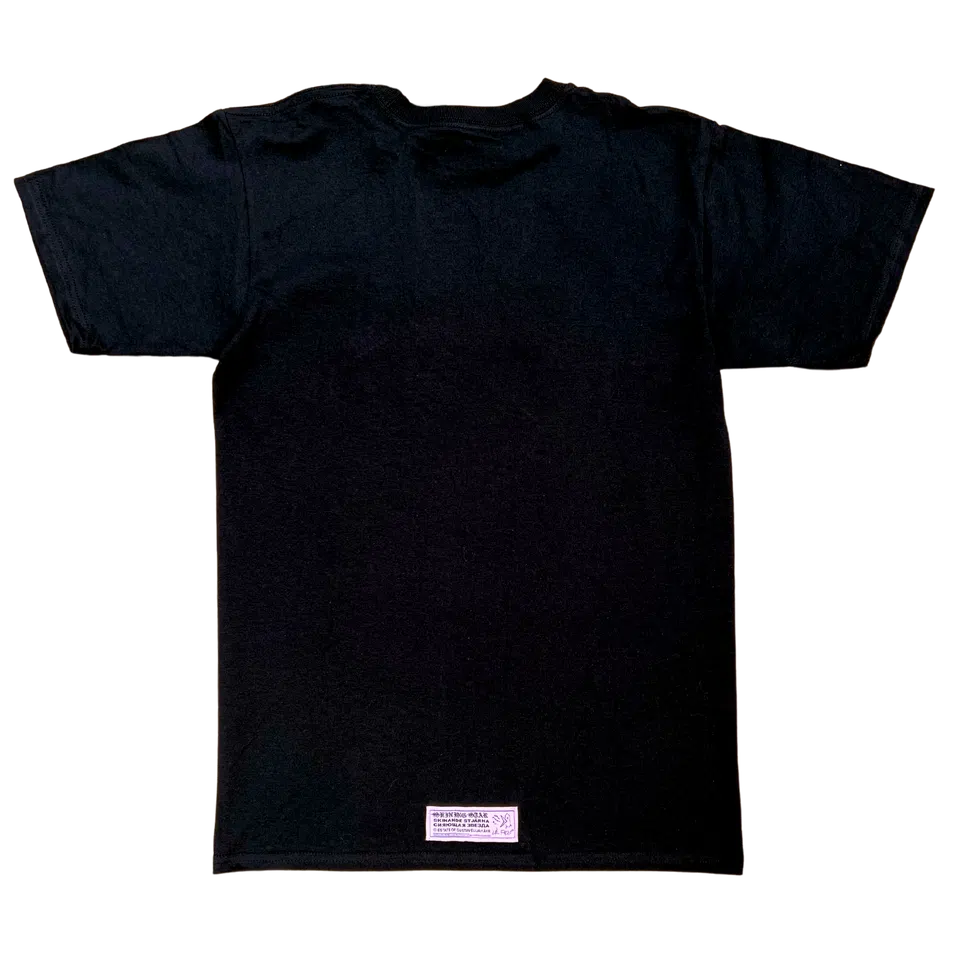 Black OG Lil Peep Design T-Shirt (Puff Print) detail image 2