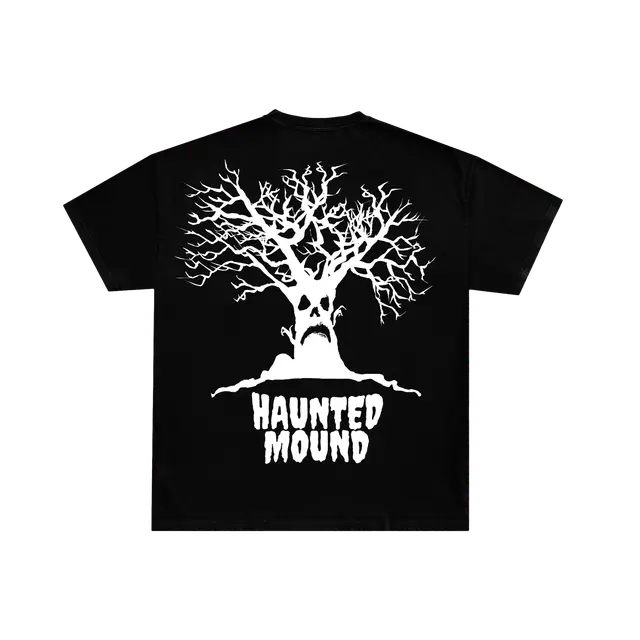 Haunted Mound Anvil Death's Wagon Tee detail image 2