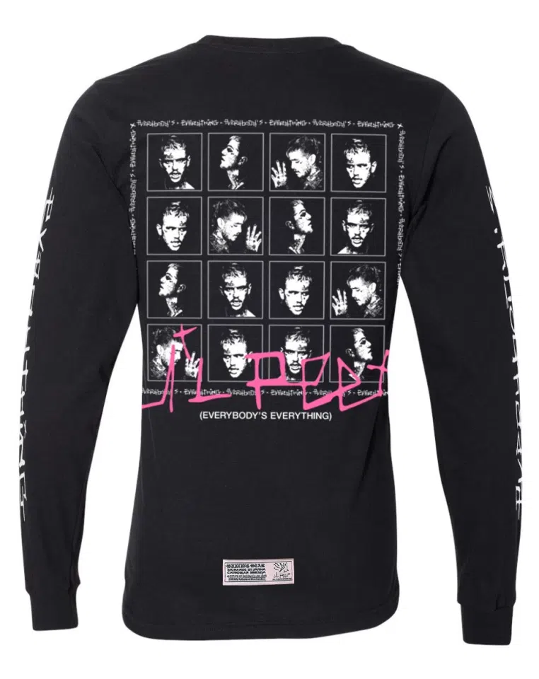 Lil Peep Everybody's Everything Black Long Sleeve detail image 2