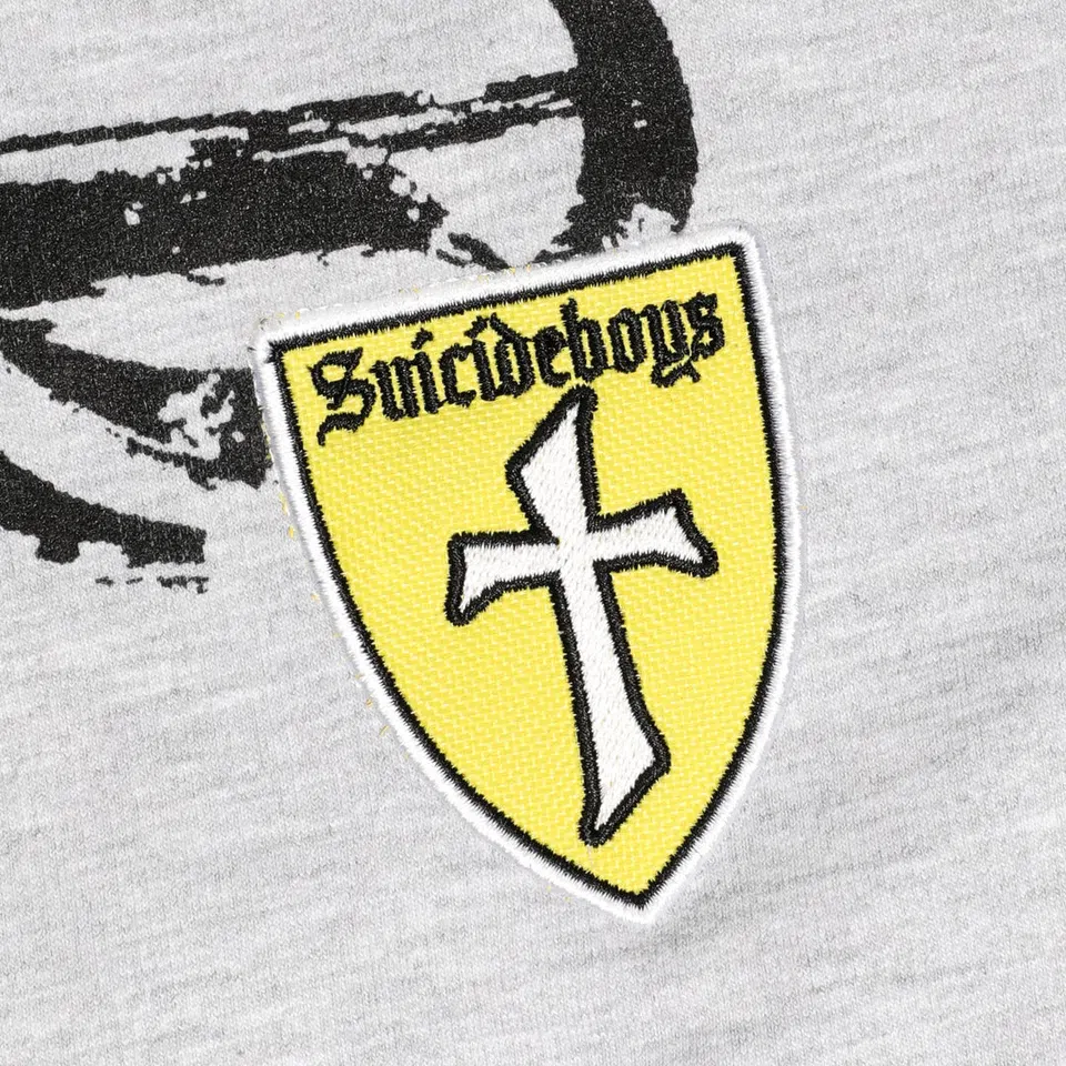 G59 Records G59 Crusader Fleece Short (Heather Grey) detail image 2