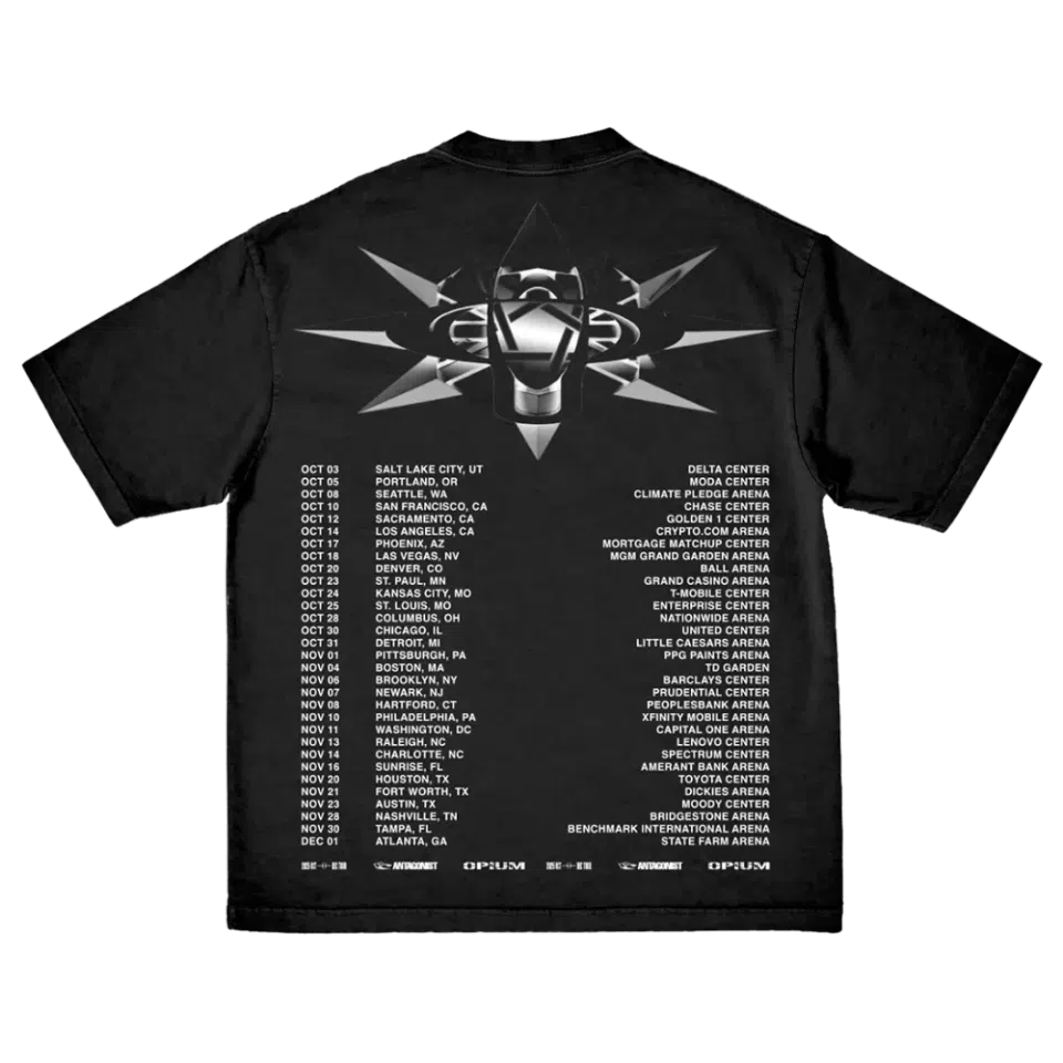 Playboi Carti Opium Antagonist Tour 2.0 T-Shirt detail image 2