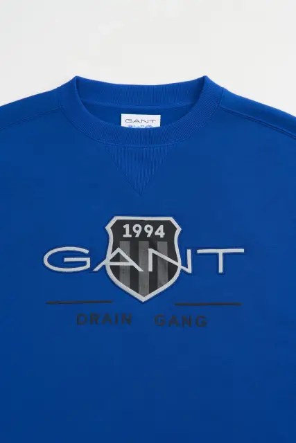 Drain Gang for GANT Crewneck Sweatshirt detail image 3