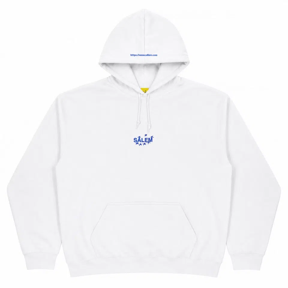 BATWING HOODIE WHITE