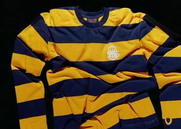 Sad Boys SBG LS 003 (Yellow/Navy) detail image 3