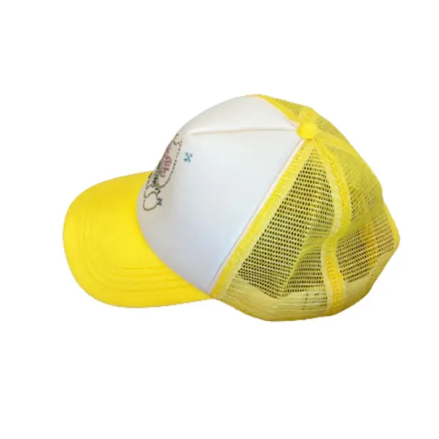 Drain Gang DGBB Stone Trucker Cap (Yellow) detail image 2